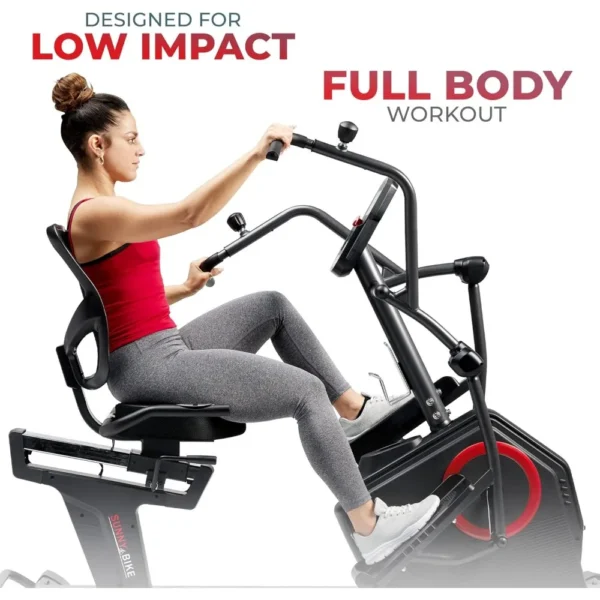 Elite Recumbent Cross Trainer & Elliptical Machine with Arm Exercisers,Easy Adjust Seat,with Exclusive App Enhanced Connectivity - Image 4