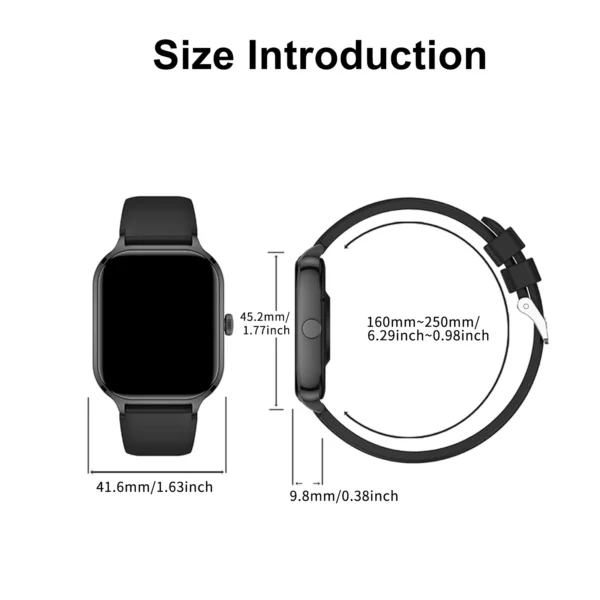 Smart Watch, Wireless Dialing, Multiple Sport Modes, Various App Notifications - Image 6