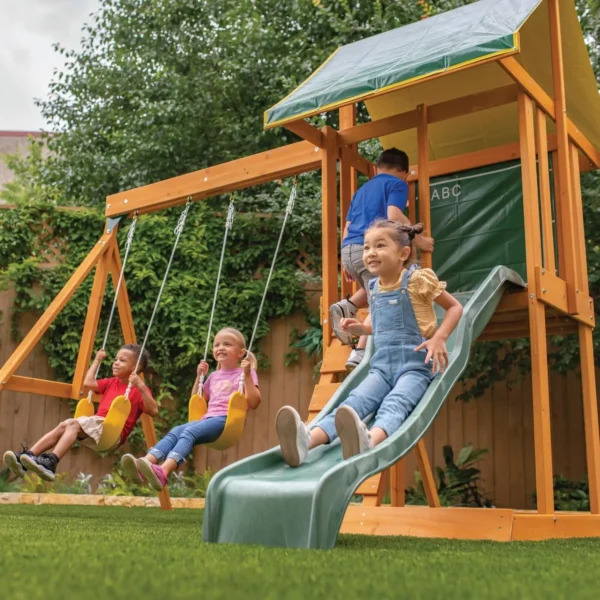 Appleton Wooden Swing Set - Image 3