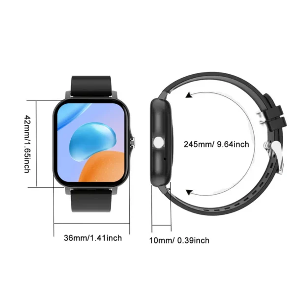 Outdoor sports smartwatch, wireless calling, information reminder, multifunctional sports watch - Image 2