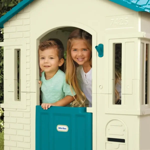 Tikes Cape Cottage Playhouse - Blue Large - Image 6