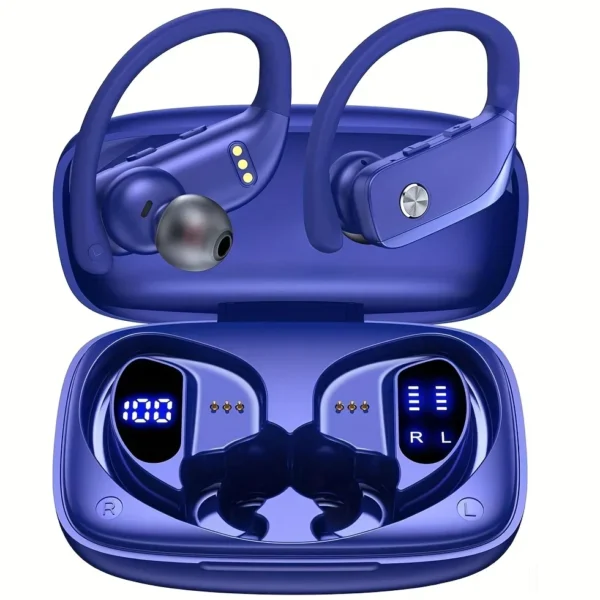 T16 Sport Wireless Earbuds Bluetooth Headphones 48hrs Play Back Sport Earphones with LED Display