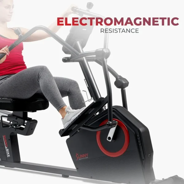 Elite Recumbent Cross Trainer & Elliptical Machine with Arm Exercisers,Easy Adjust Seat,with Exclusive App Enhanced Connectivity - Image 3