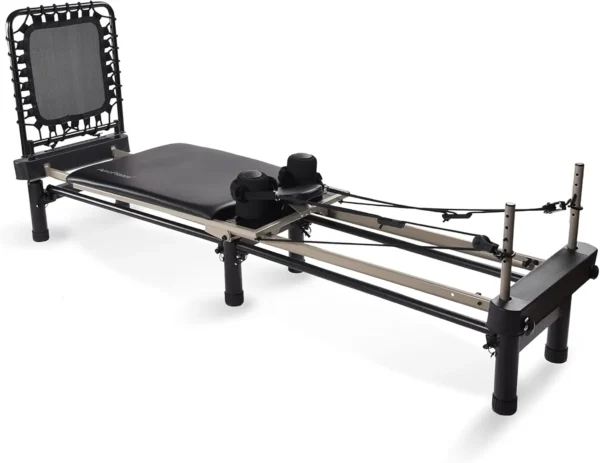 Reformer Home Workout Equipment, Pilates Machine w/Resistance