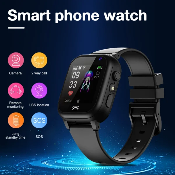 S30 Children Smartwatch Waterproof Precise Location Positioning Real-time Visualization Clear Calls Super Long Standby - Image 2