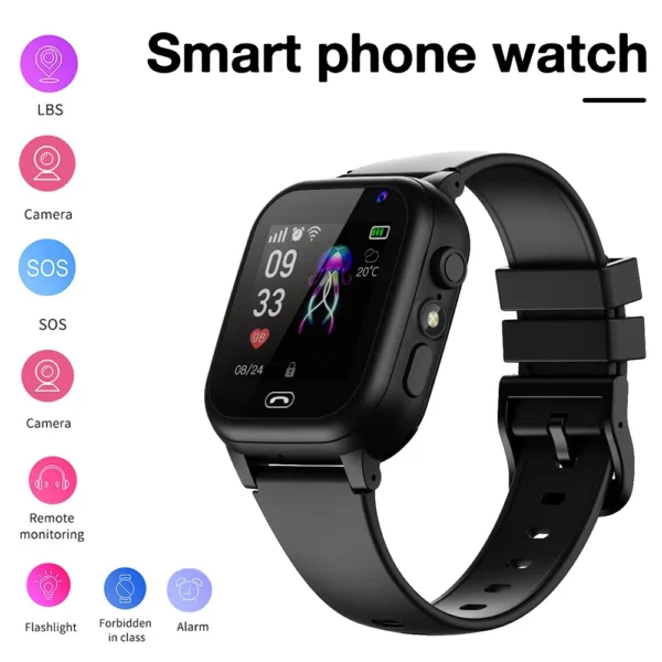 S30 Children Smartwatch Waterproof Precise Location Positioning Real-time Visualization Clear Calls Super Long Standby