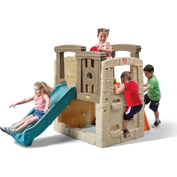 Woodland Climber II Kids Playset, Ages 2 –6 Years Old, Toddler Slide and Climbing Wall, Outdoor Playground for Backyard - Image 6