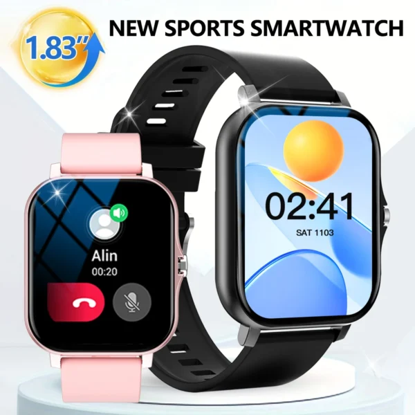 Outdoor sports smartwatch, wireless calling, information reminder, multifunctional sports watch