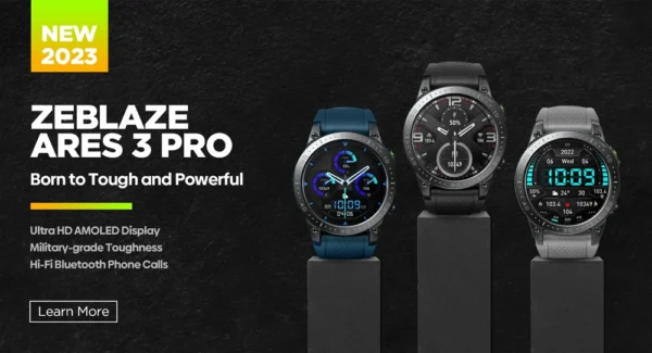 Ares 3 Pro Smart Watch Ultra HD AMOLED Display Voice Calling Function 100+ Sports Modes 24H Health Monitor - Image 5