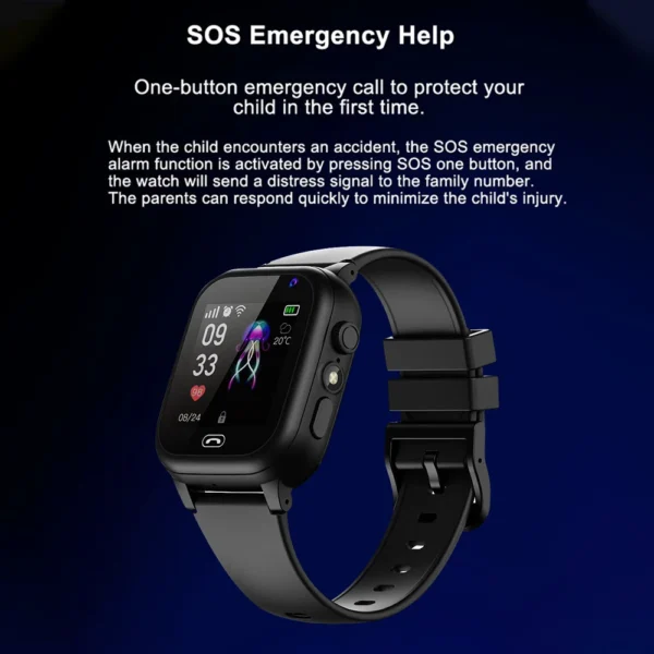 S30 Children Smartwatch Waterproof Precise Location Positioning Real-time Visualization Clear Calls Super Long Standby - Image 3