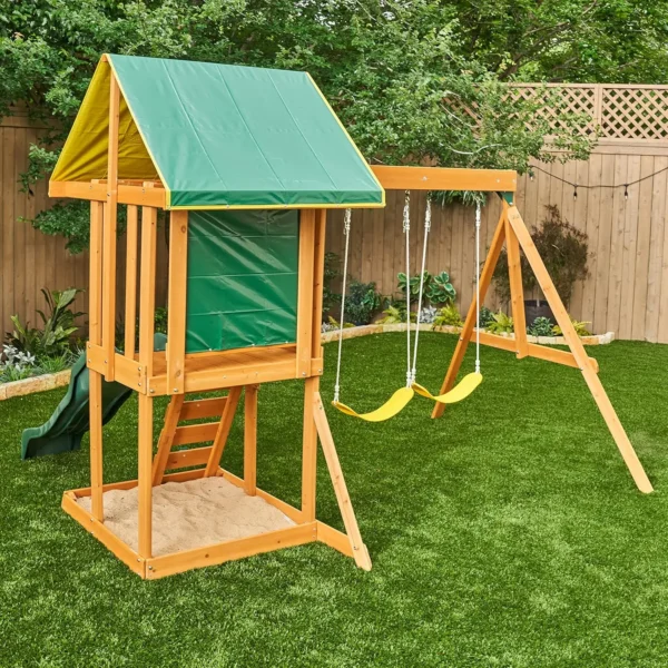 Appleton Wooden Swing Set - Image 2