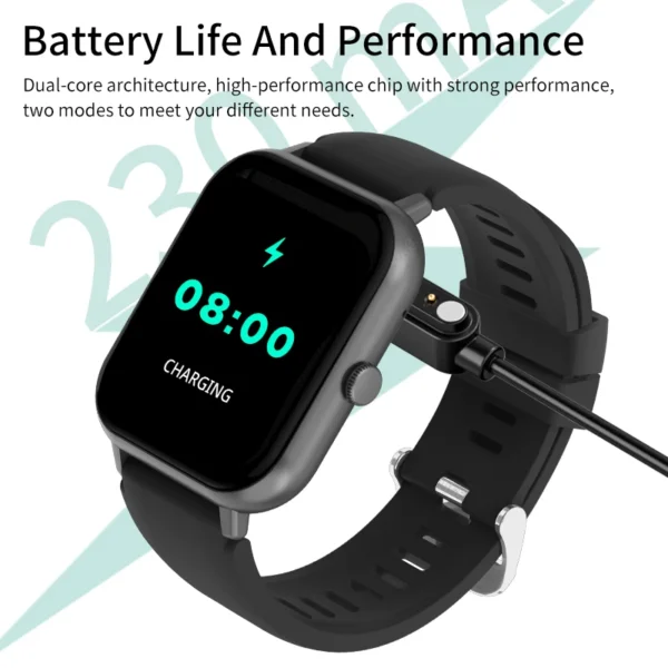 Smart Watch Bluetooth Call Voice Assistant 100+Sports Smartwatch - Image 5