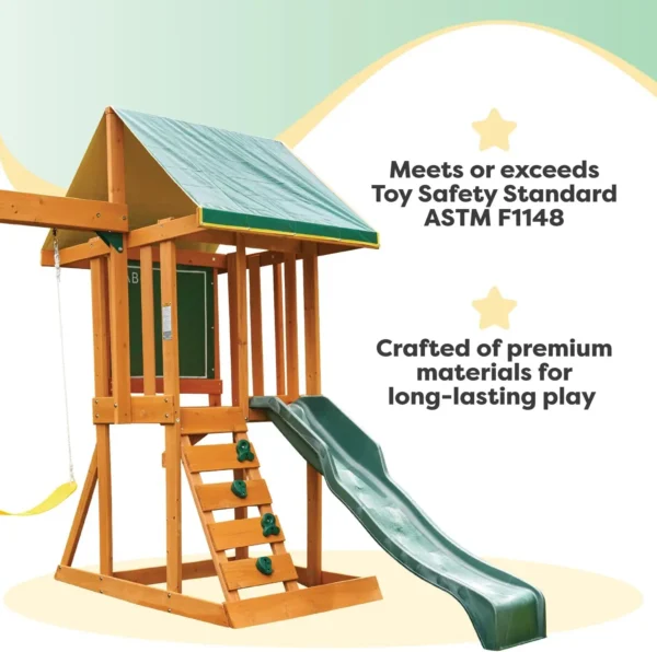 Appleton Wooden Swing Set - Image 5